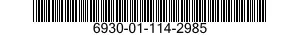 6930-01-114-2985  6930011142985 011142985