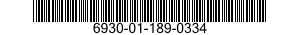 6930-01-189-0334  6930011890334 011890334
