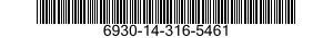 6930-14-316-5461  6930143165461 143165461