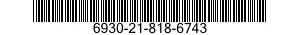 6930-21-818-6743  6930218186743 218186743