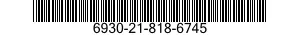 6930-21-818-6745  6930218186745 218186745