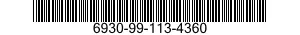 6930-99-113-4360  6930991134360 991134360