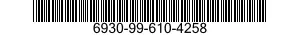 6930-99-610-4258  6930996104258 996104258