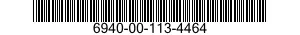 6940-00-113-4464  6940001134464 001134464