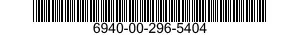6940-00-296-5404  6940002965404 002965404