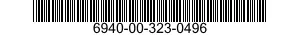 6940-00-323-0496  6940003230496 003230496