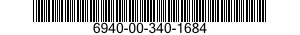 6940-00-340-1684  6940003401684 003401684