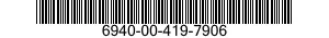 6940-00-419-7906  6940004197906 004197906