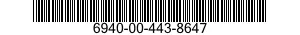 6940-00-443-8647  6940004438647 004438647