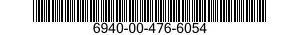 6940-00-476-6054  6940004766054 004766054