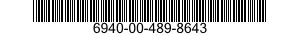 6940-00-489-8643  6940004898643 004898643
