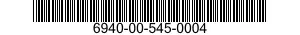 6940-00-545-0004  6940005450004 005450004