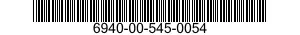 6940-00-545-0054  6940005450054 005450054
