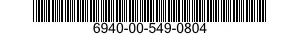 6940-00-549-0804  6940005490804 005490804