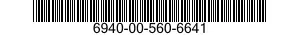 6940-00-560-6641  6940005606641 005606641