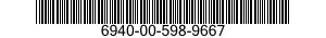 6940-00-598-9667  6940005989667 005989667