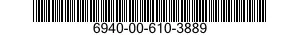 6940-00-610-3889  6940006103889 006103889