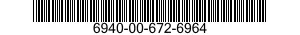 6940-00-672-6964  6940006726964 006726964