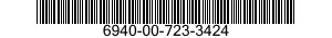 6940-00-723-3424  6940007233424 007233424