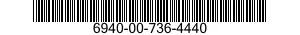 6940-00-736-4440  6940007364440 007364440