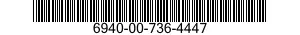 6940-00-736-4447  6940007364447 007364447