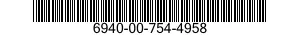 6940-00-754-4958  6940007544958 007544958
