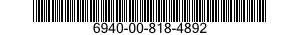 6940-00-818-4892  6940008184892 008184892