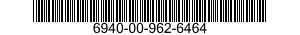 6940-00-962-6464  6940009626464 009626464