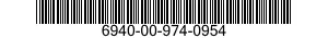 6940-00-974-0954  6940009740954 009740954