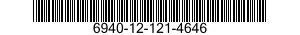 6940-12-121-4646 AUSBILDUNGSAUSSTATT 6940121214646 121214646