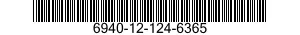 6940-12-124-6365 SCALE PLATE,ELECTRICAL METER 6940121246365 121246365