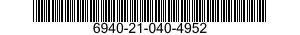 6940-21-040-4952  6940210404952 210404952