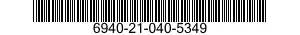 6940-21-040-5349  6940210405349 210405349