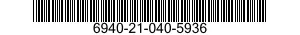 6940-21-040-5936  6940210405936 210405936