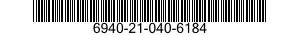 6940-21-040-6184  6940210406184 210406184
