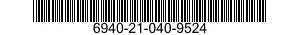 6940-21-040-9524  6940210409524 210409524