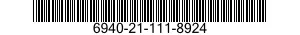 6940-21-111-8924  6940211118924 211118924