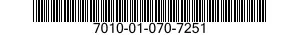 7010-01-070-7251  7010010707251 010707251