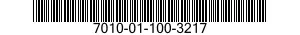 7010-01-100-3217 CONNECTOR,PLUG,ELECTRICAL 7010011003217 011003217