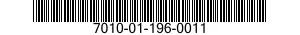7010-01-196-0011 COMPUTER SYSTEM,DIGITAL 7010011960011 011960011