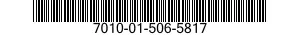 7010-01-506-5817 COMPUTER SYSTEM,DIGITAL 7010015065817 015065817