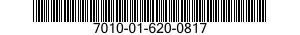 7010-01-620-0817 DATA COLLECTION AND ANALYSIS SYS 7010016200817 016200817