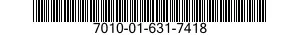 7010-01-631-7418 NRP,SERVER,NTP 7010016317418 016317418