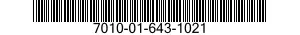 7010-01-643-1021 COMPUTER SYSTEM,DIGITAL 7010016431021 016431021