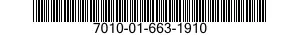 7010-01-663-1910 COMPUTER SYSTEM,DIGITAL 7010016631910 016631910