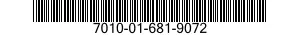 7010-01-681-9072 SECURITY DATA SYSTEM 7010016819072 016819072