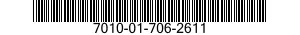 7010-01-706-2611 COMPUTER SYSTEM,DIGITAL 7010017062611 017062611