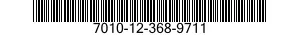 7010-12-368-9711 COMPUTER SYSTEM,DIGITAL 7010123689711 123689711