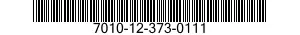 7010-12-373-0111 COMPUTER SYSTEM,DIGITAL 7010123730111 123730111