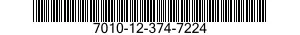 7010-12-374-7224 COMPUTER SYSTEM,DIGITAL 7010123747224 123747224